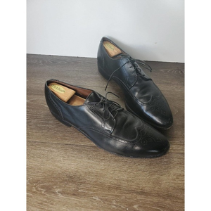 Allen Edmonds Kingswood Black Cap Toe‎ Oxfords Shoes, Men's 13B